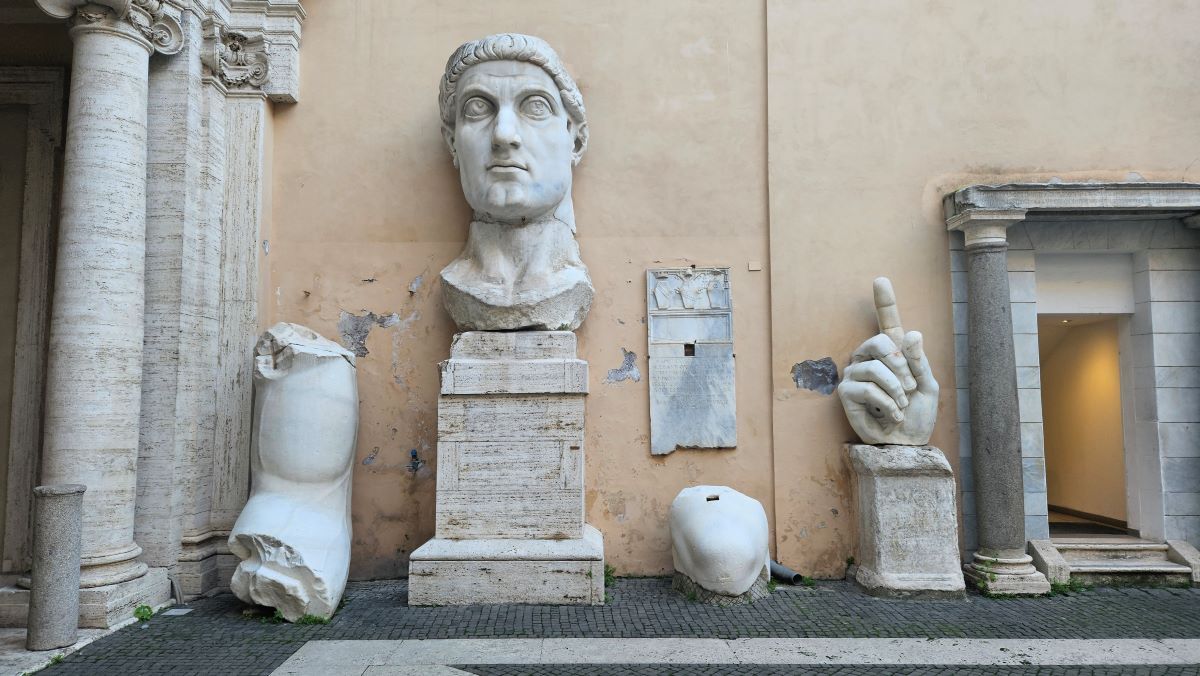 Kolossalstatue des Kontantin